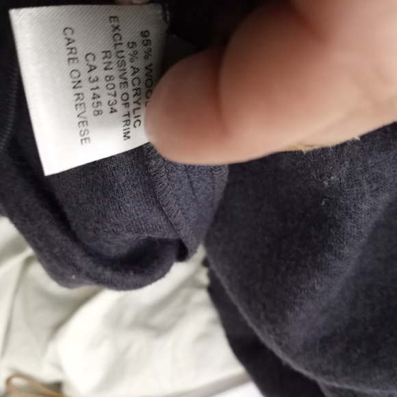 STELLA MCCARTNEY Charcoal Gray Wool Felt Dress - Picture 4 of 6